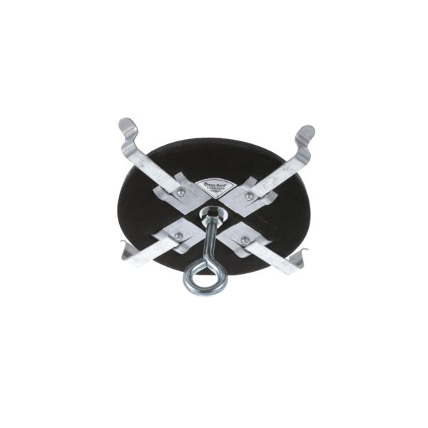 Black Rubber Exhaust Fan Access Plug - Image 2