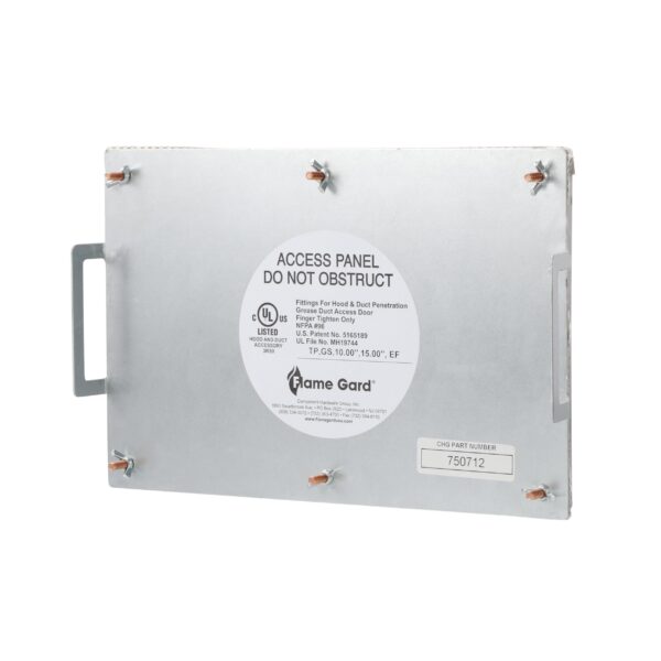 7" x 20" Flat Grease Duct Access Door - Image 5